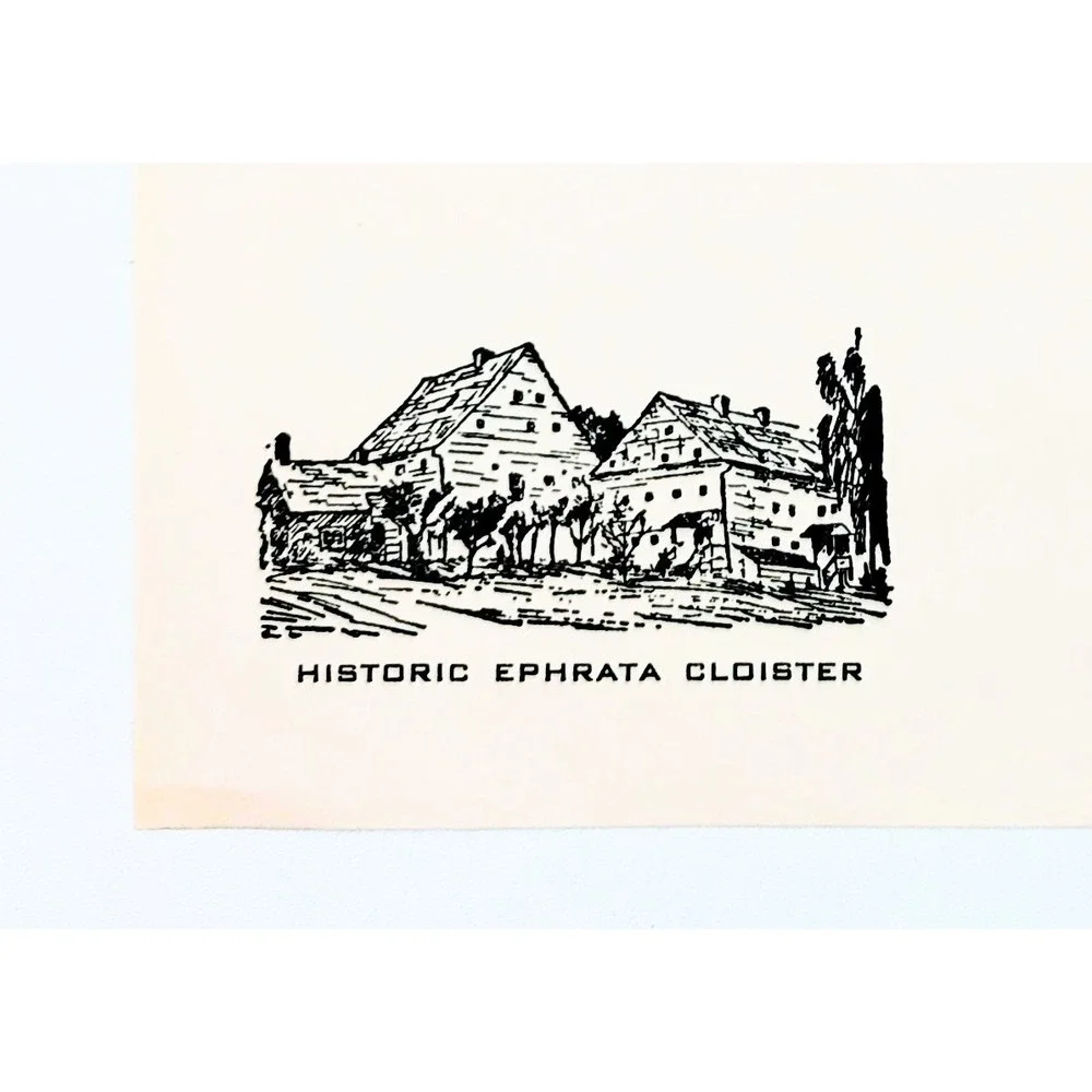 Cloister Motel vintage stationery